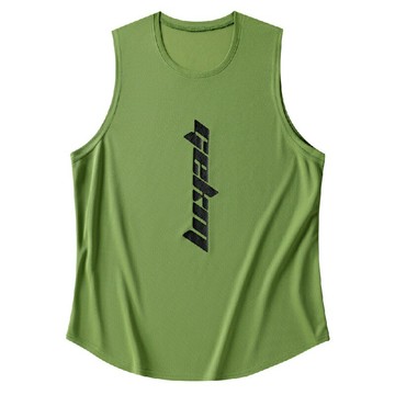 現貨+預購 運動背心無袖上衣運動上衣跑步背心修身顯瘦-速乾夏季馬甲字母男裝3色74kw41【獨家進口】【米蘭精品】