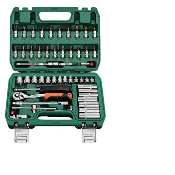 多件式工具組 意馳 YICHI 工具套裝 摩托車維修專用 快修53件套 套筒 棘輪扳手 汽車維修組合 修車工具箱 多功能套組