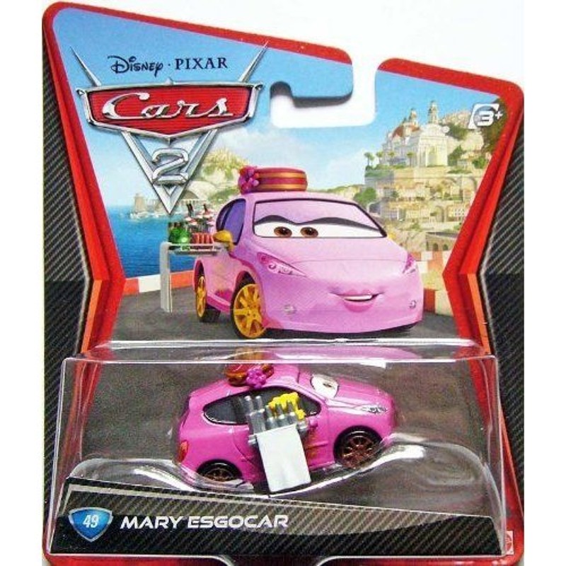 ディズニー ピクサー Cars Exclusive 1:55 Diecast Mary Esgocar By