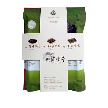 眼鏡伯｜綜合堅果海苔脆片
