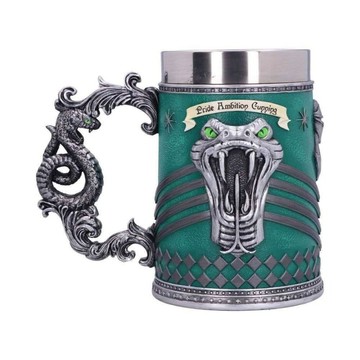 【哈利波特】史萊哲林-霸氣不銹鋼啤酒杯 Slytherin