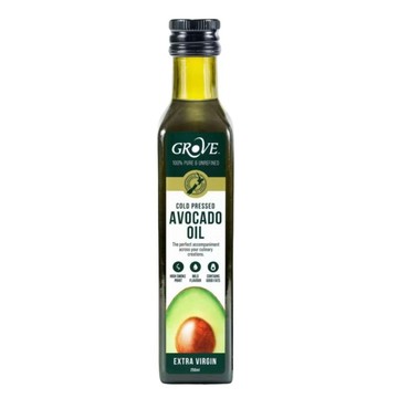 Grove 紐西蘭第一品牌 Avocado Oil 酪梨油 頂級冷壓初榨酪梨油 原味250ml