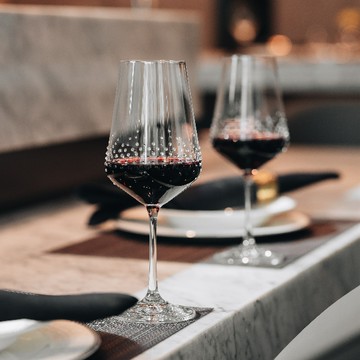 奧地利 GRANDI ｜ 仙女座紅酒杯 施華洛世奇水鑽 450ml - 一入