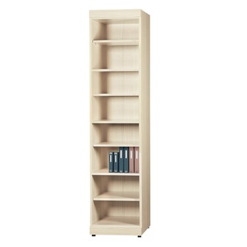 文創集 曼蒂1.3尺開放式高書櫃(二色可選)-40x42x176cm免組