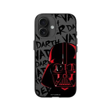 iPhone 16 Clear (相機按鈕) 酷墨灰 - 迪士尼-星際大戰 Star Wars - 星際大戰 – 達斯·維達圖案