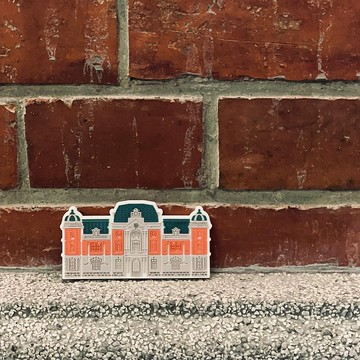 臺灣文學館建築正立面軟磁鐵 NMTL Soft Magnet