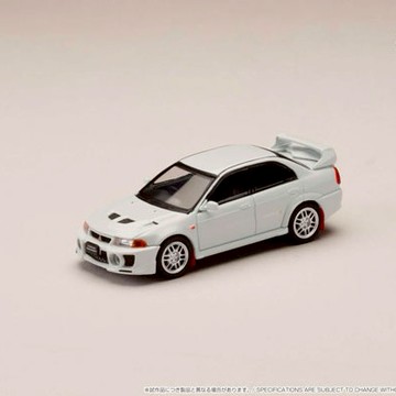 【東海模型】Hobby JAPAN 1/64 三菱 MITSUBISHI LANCER GSR EVO5代(CP9) 98年式 (附擋泥板) 蘇格蘭白 HJ642032AW