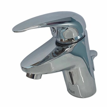 【CERAX洗樂適衛浴】冷熱混用單孔面盆龍頭 台灣製 陶瓷芯 單主體 贈冷熱水管P819C-A【領券滿額再折千12/31止】