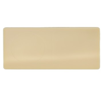 MODU'I BLUEMAMA 鉑金矽膠多功能餐墊  磚石形(235 x 115 x 厚 7mm)  奶油黃  1個