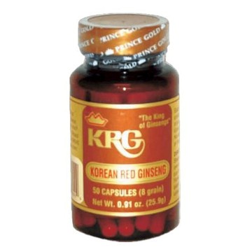 Korean Red Ginseng 8gr, 50 Cap by Prince Of Peace
