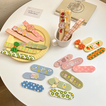 夏季兒童魔術貼發箍劉海貼碎發神器頭飾新款發卡小女孩發帖