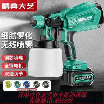 {台灣公司貨 可打統編}德國進口充電式鋰電噴槍、可噴消毒液、可噴漆、可噴膩子等等任何