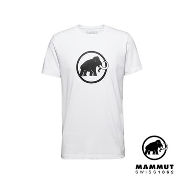 【Mammut長毛象】Mammut Core T-Shirt Classic M 機能短袖T恤 男款 白色 #1017-05891