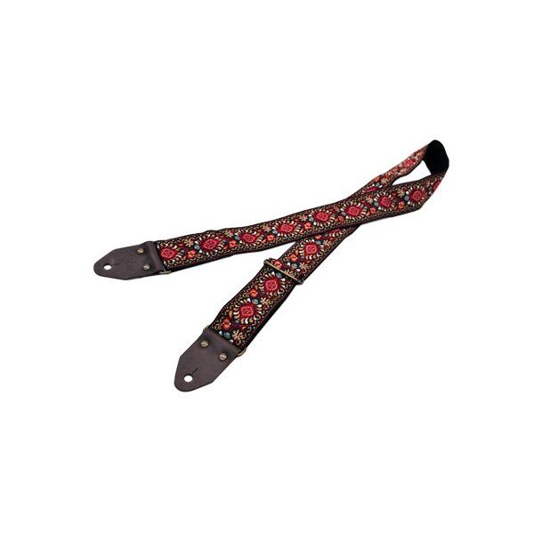 Epivo（エピヴォ） 布製ストラップ Dark Peafowl Retro Guitar Strap 50mm