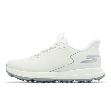 Skechers 高爾夫球鞋 Go Golf Elite 6 Slip-Ins 女鞋 防水鞋面 白 足弓支撐 高球 123130WHT