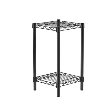 特力屋 烤漆二層架寬33*深33*高60公分(黑)