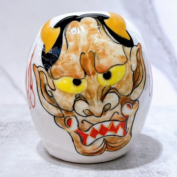 【般若達摩】日本清水燒達摩| 仫繪 般若 中號