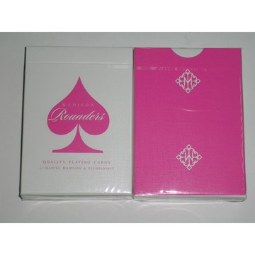【USPCC撲克】Pink Madison Rounders 撲克-S103049243