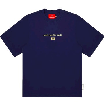 韓國 ept 刺繡 LOGO TEE 深藍 - XL