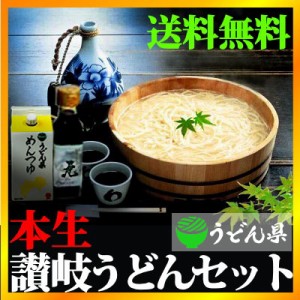 本生 讃岐うどん お試しセットB 香川 大森屋  送料無料 (条件付き) ギフト セット 進物