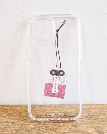 香港品牌 情侶御守 - 告別單身狗  矽膠 iPhone 手機殼