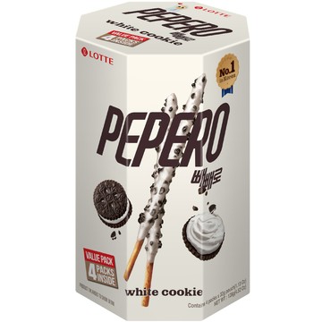 LOTTE PEPERO白巧克力口味餅乾棒分享盒