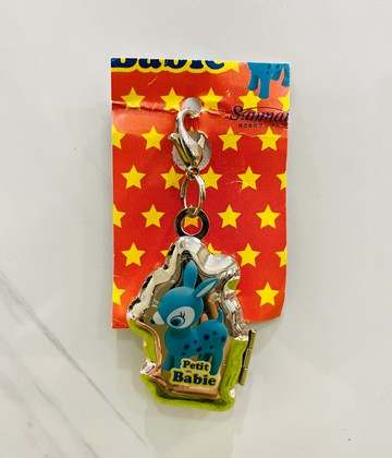 【震撼精品百貨】Petit Babie_斑比鹿~日本 斑比鹿拉鍊扣 拉扣-藍*46342