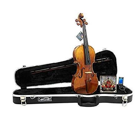 D'Luca PROV-CA800-44 Strauss 800 Espressivo Violin Antique Finish with SKB Molded Case