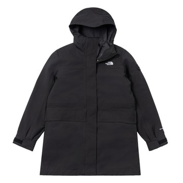 The North Face 北臉 外套 女款 運動連帽外套 三合一 防潑水 羽絨膽 W ELEMENT DOWN 黑 NF0A89YPJK3