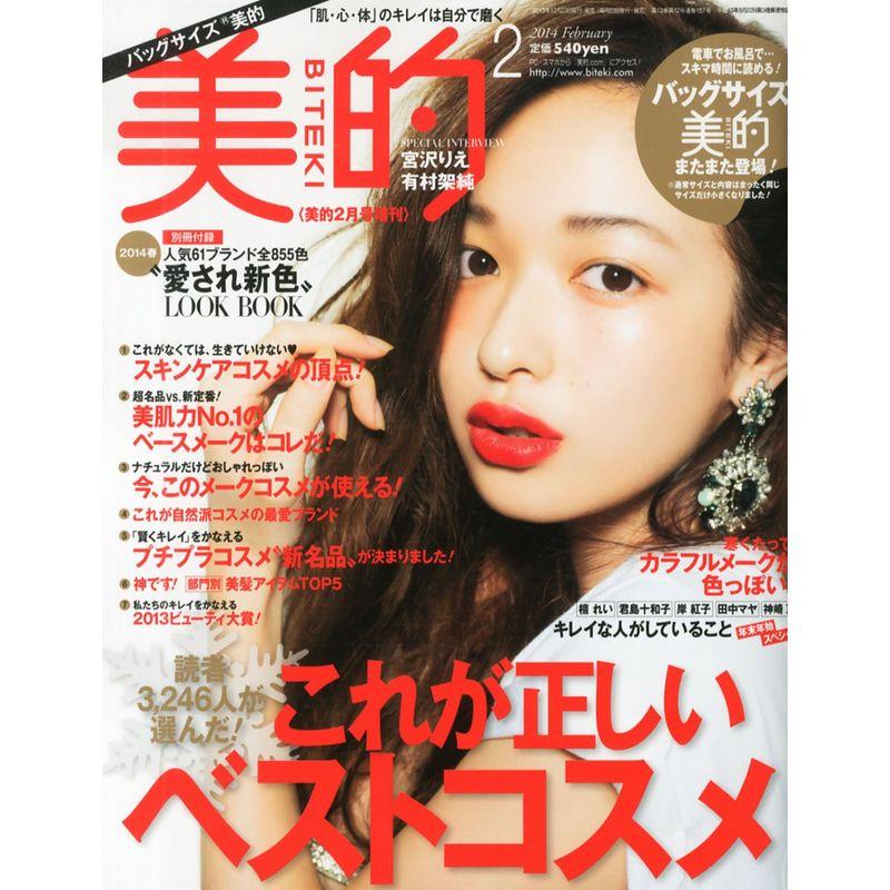 バッグサイズ美的 2014年 02月号 雑誌