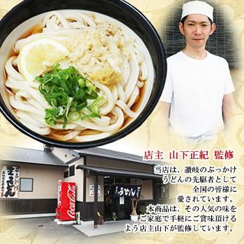 讃岐うどん　山下のぶっかけうどん　2食入（半生麺、箱）常温保存