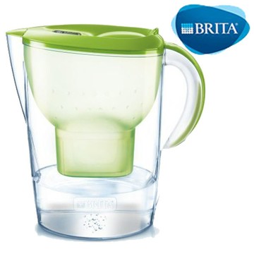 德國 BRITA Marella 馬利拉花漾濾水壺3.5公升(萊姆綠) (1壺1芯) ★ 電子式濾心更換顯示器