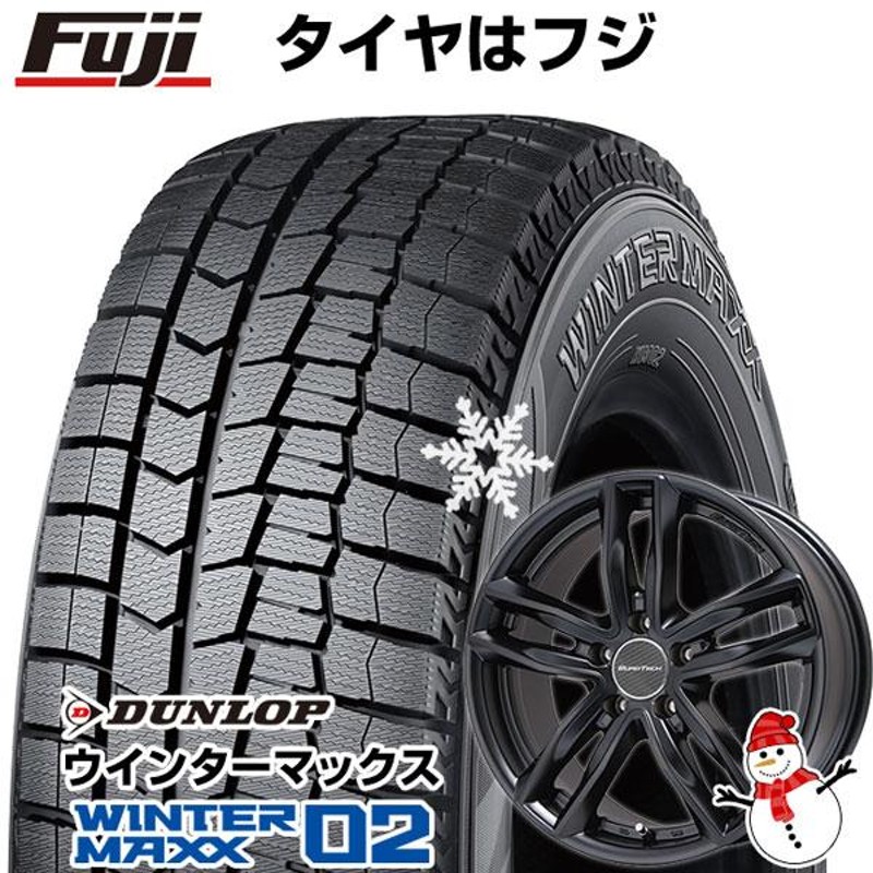 新品】輸入車用 アウディA4（8W） スタッドレスタイヤ ホイール4本セット 205/60R16 ダンロップ ウインターマックス 02 WM02  ユーロテック ガヤ5 16インチ | LINEブランドカタログ