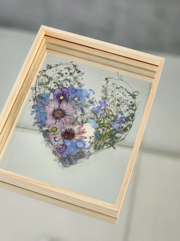 實木花框∣貓花園∣花草標本