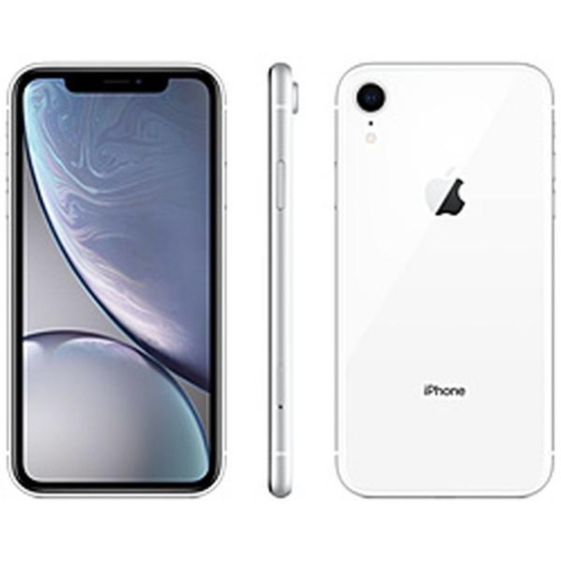 中古〕Apple(アップル) iPhoneXR 64GB ホワイト FT032J／A SIMフリー ...