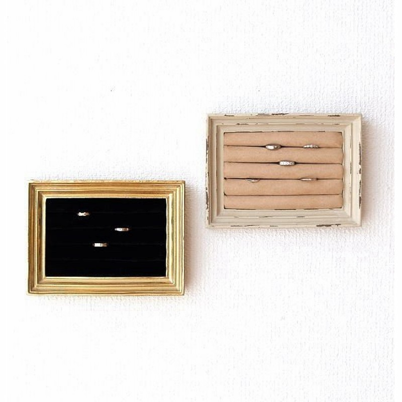 リングトレー リングホルダー 指輪 収納 壁掛け アンティーク おしゃれ フレーム型リングトレー 通販 Lineポイント最大0 5 Get Lineショッピング
