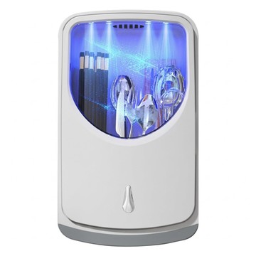 Nivo 廚房智能殺菌筷筒 家用消毒瀝水筷子盒  灰色  1個