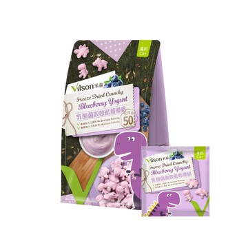 米森恐龍乳酸菌咬咬優格10g*5-藍莓