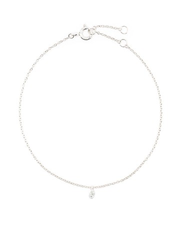 THE ALKEMISTRY - 18kt white gold drilled diamond bracelet - women - Diamond/18kt White Gold - One Size - Silver