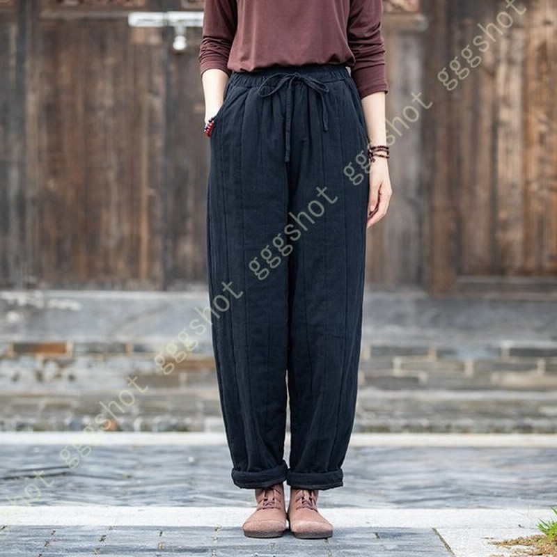 コットンパンツ レディース ウエストゴム 黒 冬 裏ボア 防寒パンツ ジョガーパンツ スウェットパンツ 厚手 ルームウエア ゆったり カジュアル スポーツ 通販 Lineポイント最大0 5 Get Lineショッピング