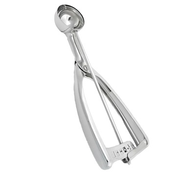 冰淇淋杓37mm 輕鬆挖取冰淇淋 製作美味甜點  銀色  1支