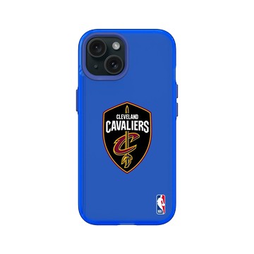 iPhone 15 Clear 激光藍 - NBA - Logo-克里夫蘭騎士 Cleveland Cavaliers