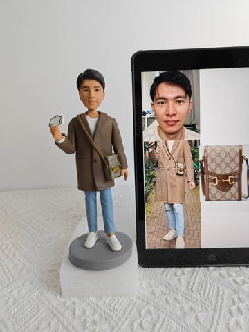 客制化人物公仔 人偶 3D人像畫 似顏繪 肖像 定制 生日 紀念 禮物