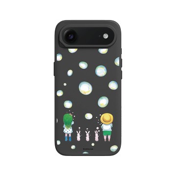 iPhone Air SolidX 黑 - 幾米 Jimmy Liao - 兔子系列-歡樂時光