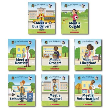 【精選組合】In Our Neighborhood套書 {共8本}  / Scholastic出版社旗艦店