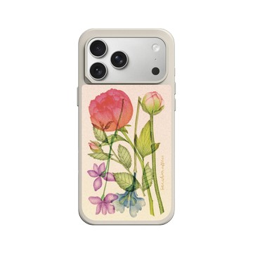 iPhone 17 Pro Max SolidX 貝殼灰 - Sarah Mafféïs - 花束