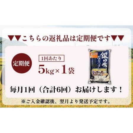 ふるさと納税 6ヵ月連続お届け　銀山米研究会の無洗米＜ななつぼし＞5kg 北海道仁木町