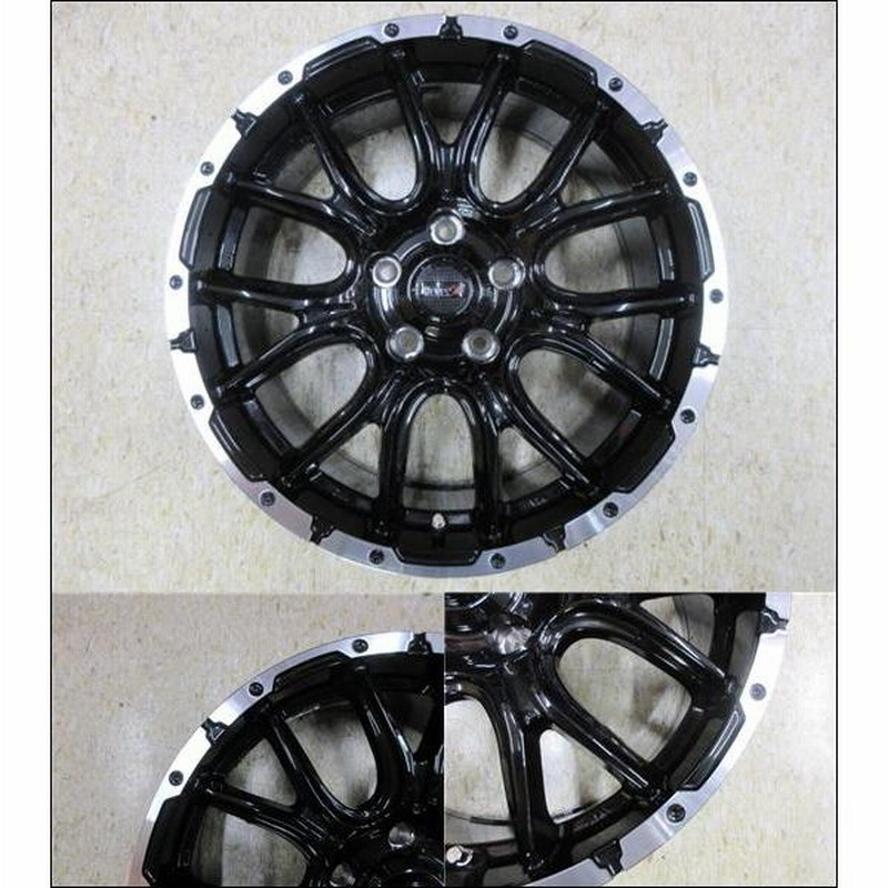 venes 17インチ 7Ｊ　5穴 PCD114.3インセット38 美品4本 venes 17インチ 7J 5穴 PCD114.3インセット38 美品4本 - メルカリ