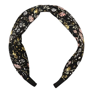 CHIC CHIC 日本造型髮箍 SY13486 碎花黑 兒童髮飾  黑色  35 x 135 x 180mm  1個