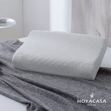 HOYACASA 泰國乳膠枕｜波浪曲線型（中高）